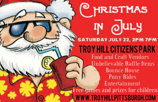 Christmas In July 2017 Flyer